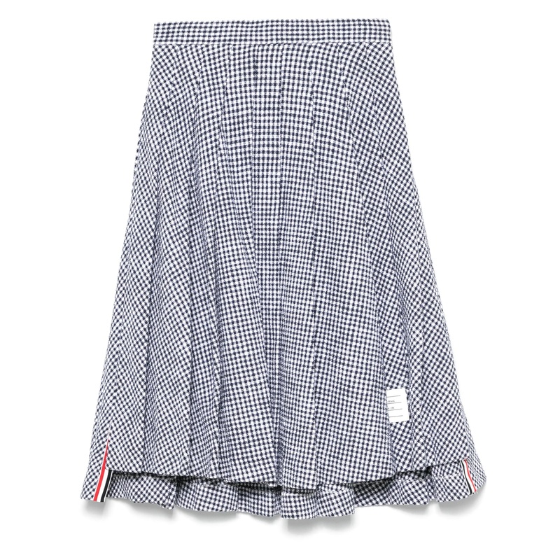 Knee Length Pleated Skirt