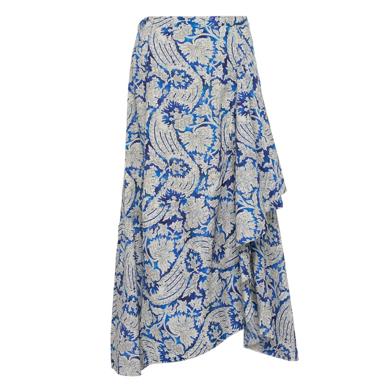 Sabina Faux Wrap Skirt