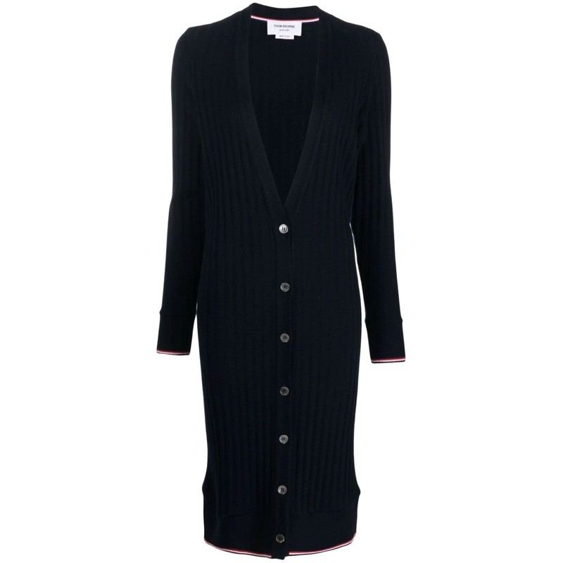 Below The Knee V-Neck Cardigan Women