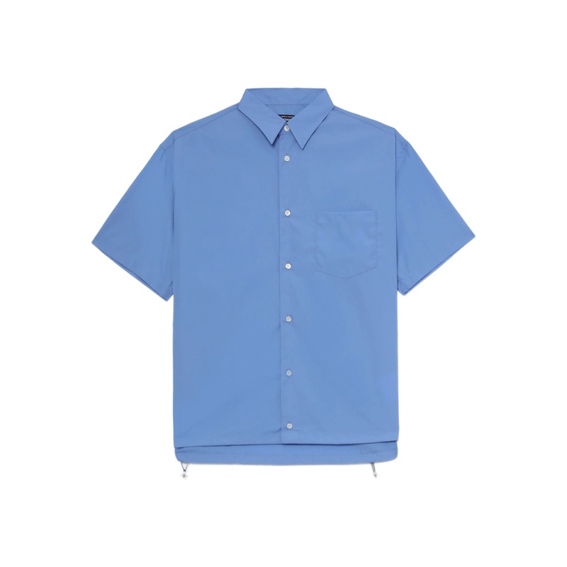 Cotton Broad Short Sleeve Shirt