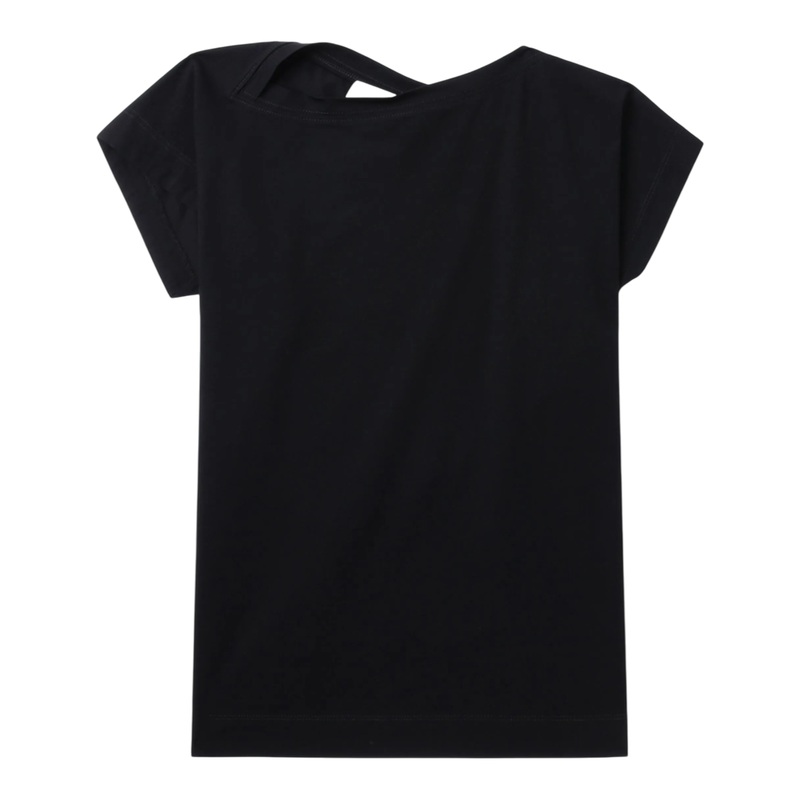 Draped Asymmetric T-Shirt