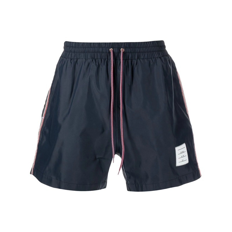 Drawcord Waist Swim Shorts Men
