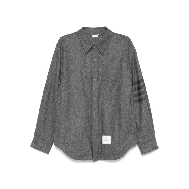 Flannel 4-Bar Shirt Jacket Men
