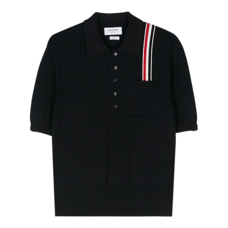 Jersey Stitch Relaxed Fit Short Sleeve Polo Men