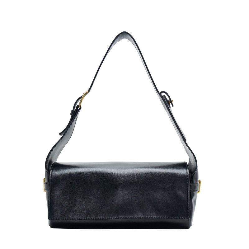 Leather Belting Duffle Bag