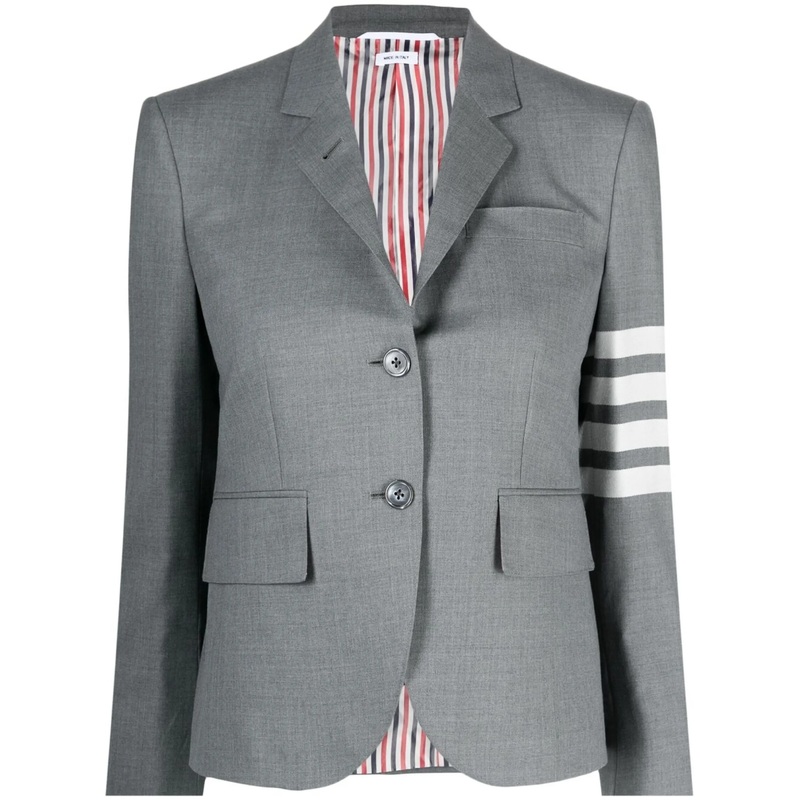 Plain Weave 4-Bar High Armhole Sport Coat Women