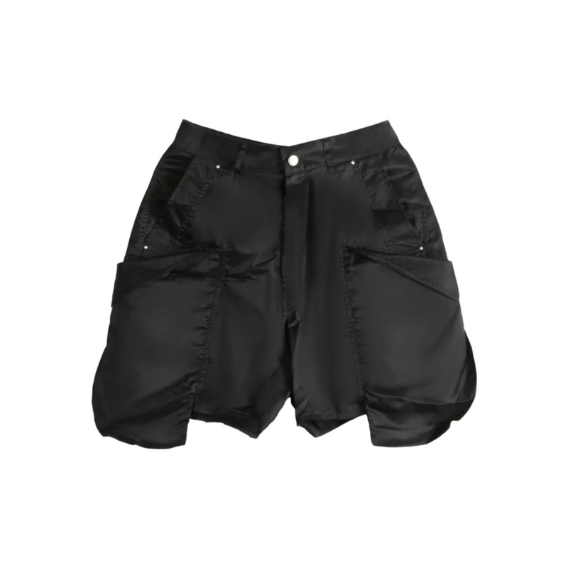 Stefan Cargo Shorts Cupro Twill