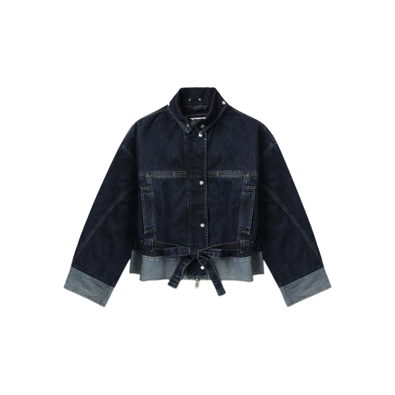 Waist Tie Boxy Jacket