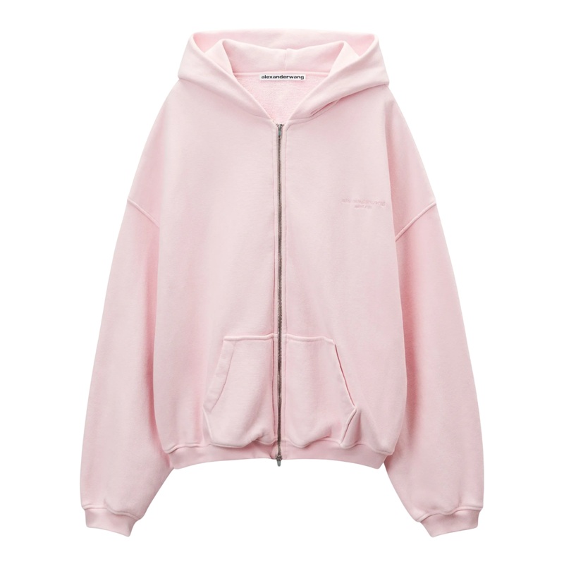 Zip Up Hoodie With Graphic Logo