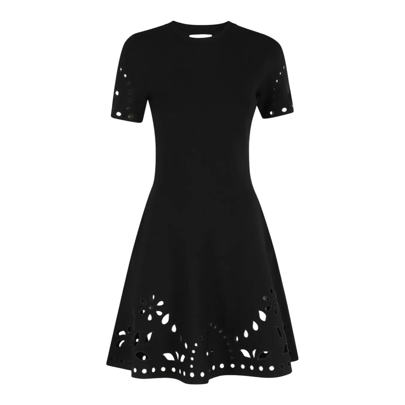 Fania Short Sleeve Knit Mini Dress