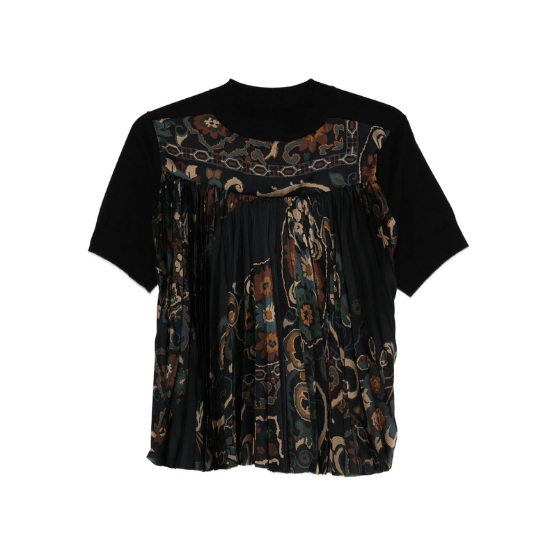 Floral Print Pullover