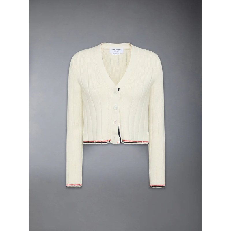 Merino Wool V Neck Cardigan Women
