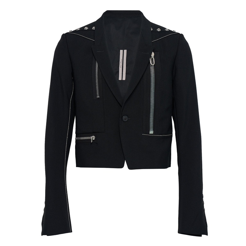 Alice Jacket Grain De Poudre Stud