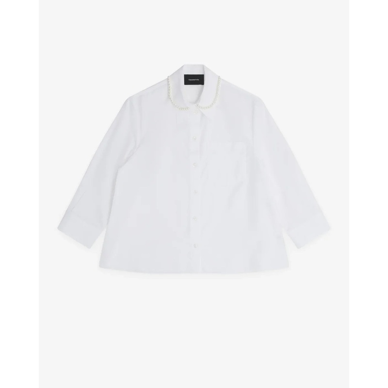 Cropped Masculine Shirt