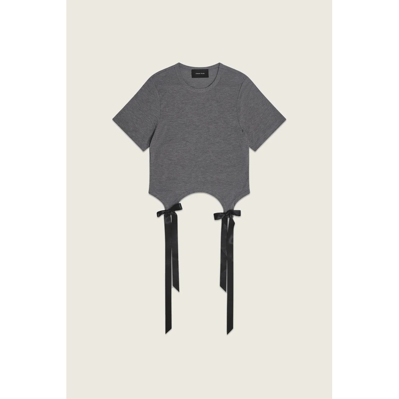 Easy Short Sleeve T-Shirt With Bow