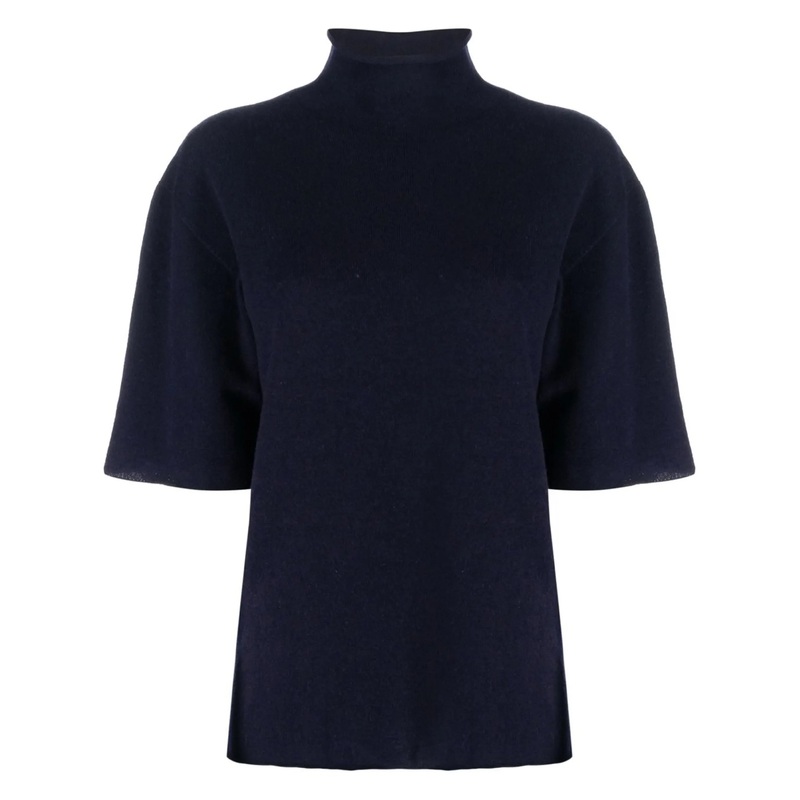 High Neck Top Superfine Eco Cashmere
