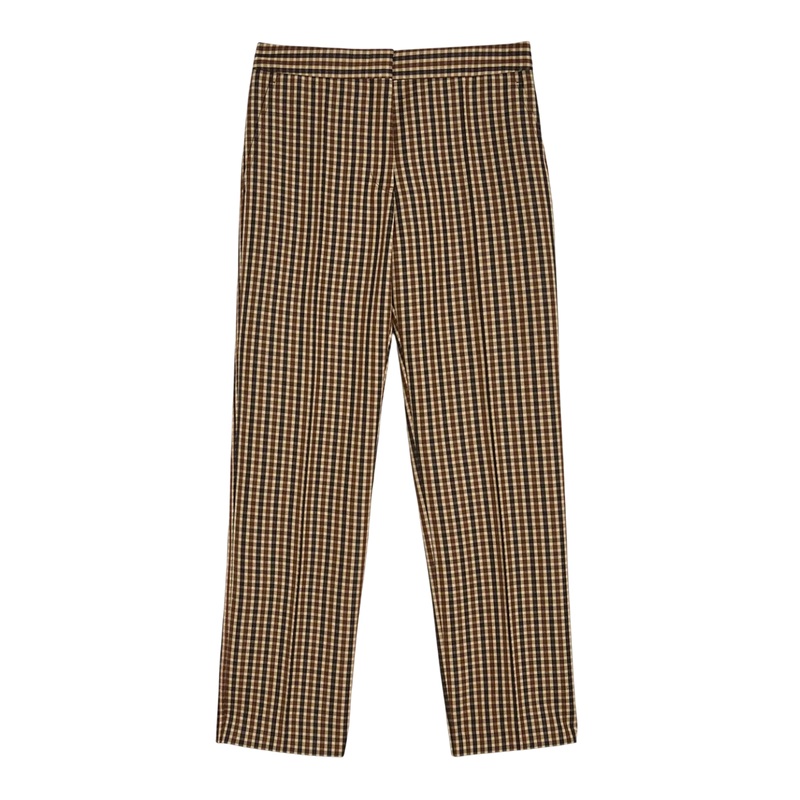 Micro Check Trousers