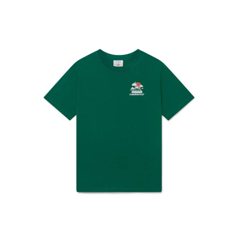 Montagne Ondulee Screen Printed T-Shirt