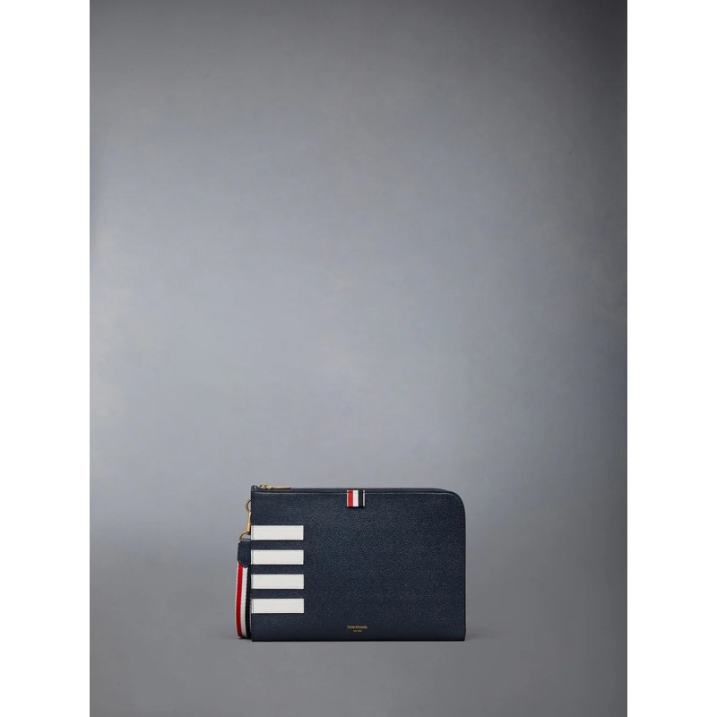 Pebble Grain 4-Bar Gusset Folio Men
