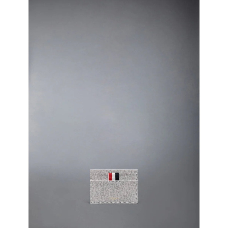 Pebble Grain 4-Bar Single Card Holder Men