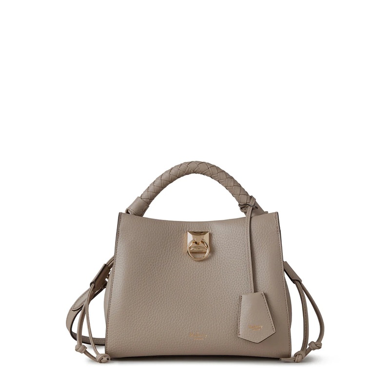 Small Iris Cashmere Taupe Heavy Grain