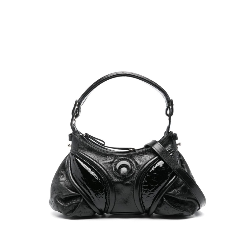 Embossed Leather Stardust Mini Crossbody