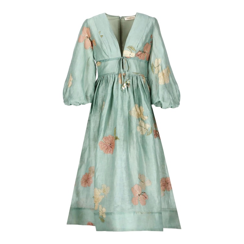 Illuminate Drawn Billow Dress