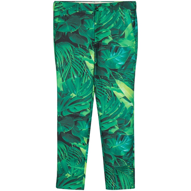 Leaf Pattern Pants