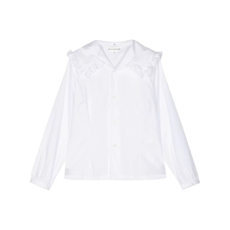 Ruffle-Detailing Shirt
