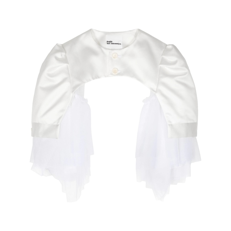 Tulle Shortsleeve Shrug