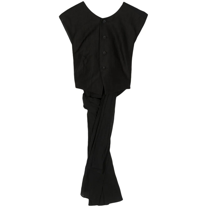 Backside Knot Detail Vest