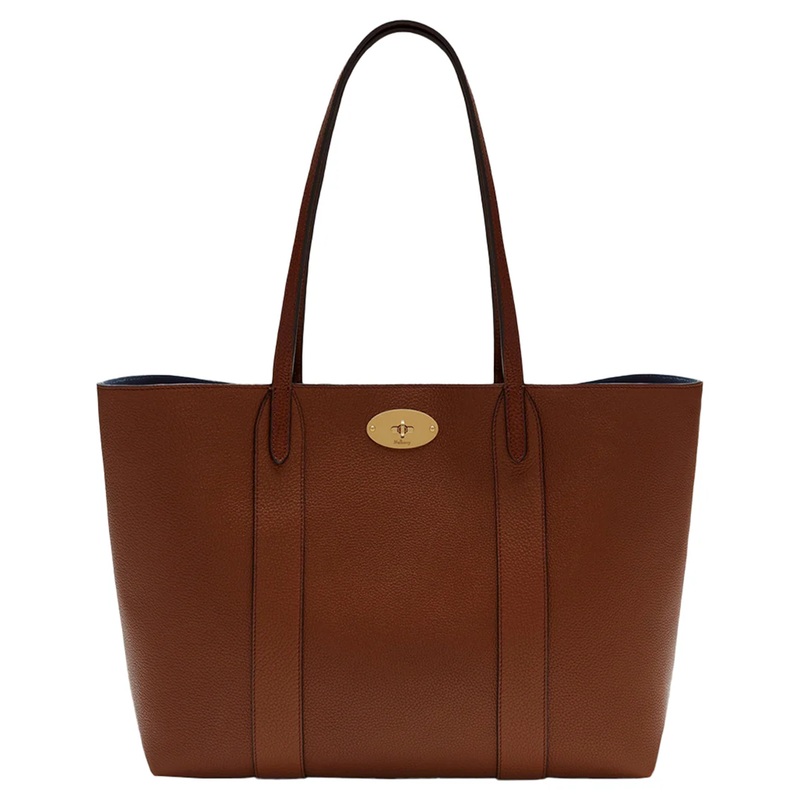 Bayswater Tote Oak Small Classic Grain Leather