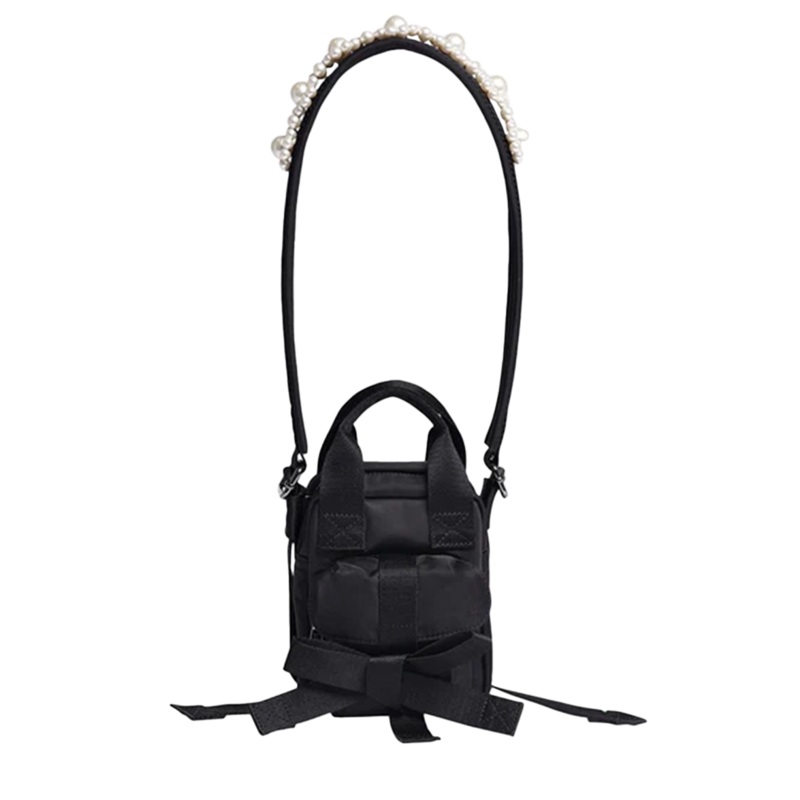 Beaded Mini Classic Bow Crossbody