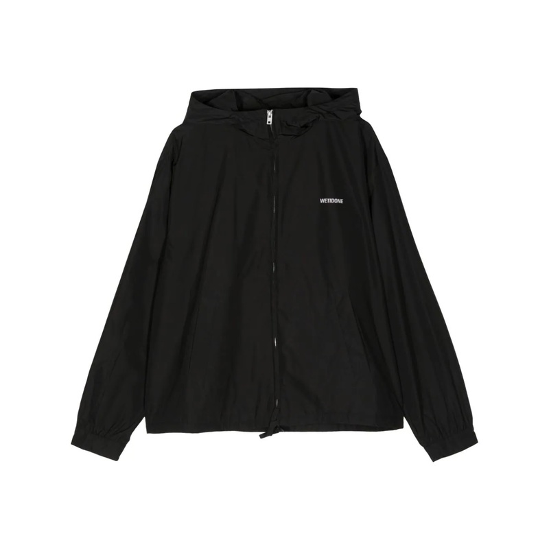 Black Bolt Teddy Bear Print Blouson