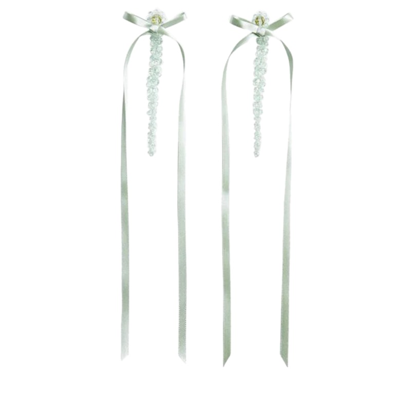 Bow Ribbon Drip Earring