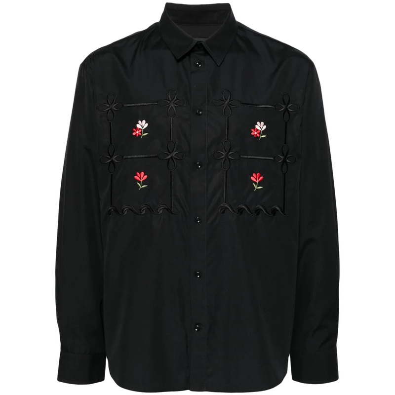 Classic Fit Shirt W Cake Embroidery