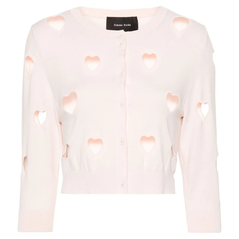 Cut Out Love Heart Cardigan