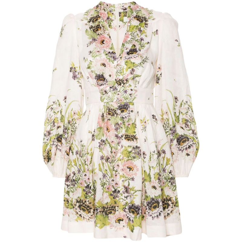 Halliday Plunge Mini Dress