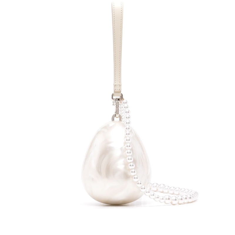 Micro Egg Bag With Pearl