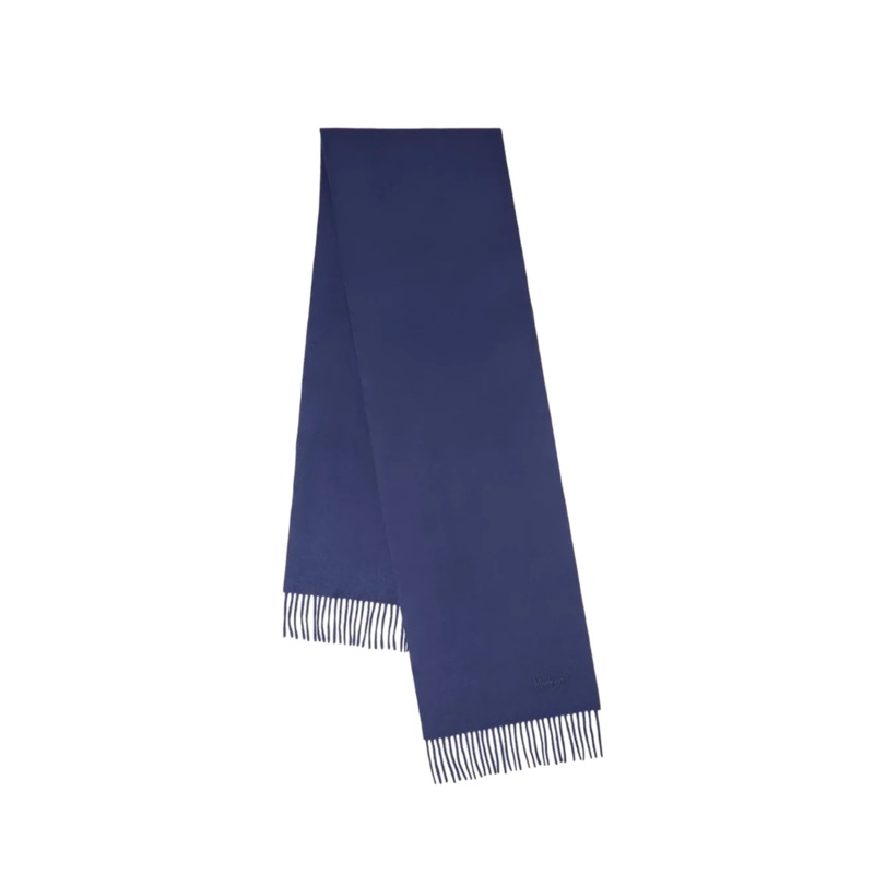 Small Solid Merino Wool Scarf