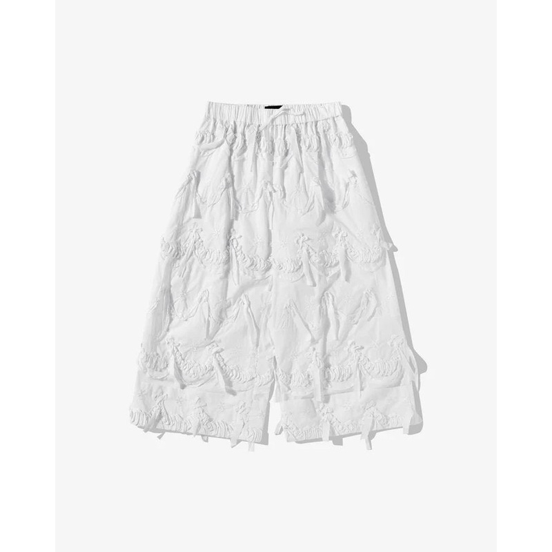 Wide Leg Ankle Trousers