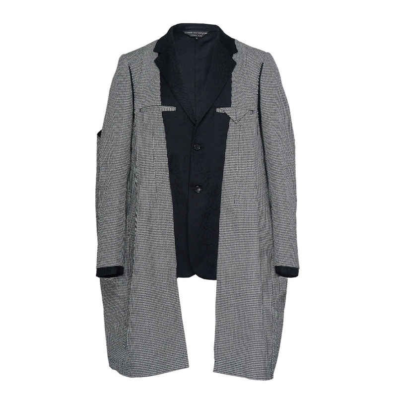 Wool Jacquard A Pattern Jacket