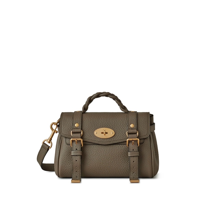 Alexa Linen Green Heavy Grain