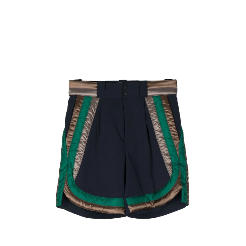 Curved Side Panel Shorts