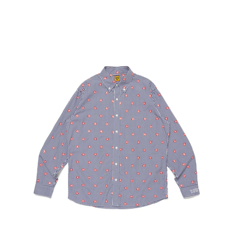Heart Gingham Check Shirt