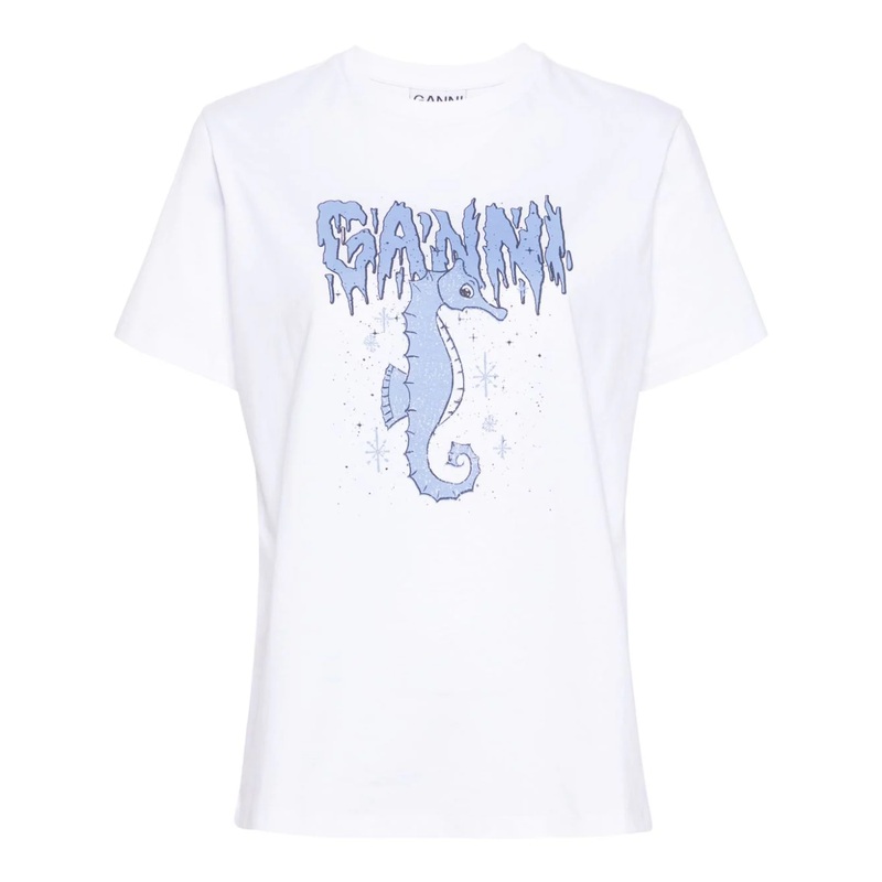 Basic Jersey Seahorse Relaxed Tee