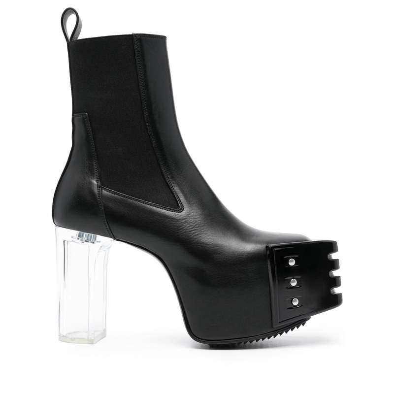 Grilled Platforms 45 Washed Calf