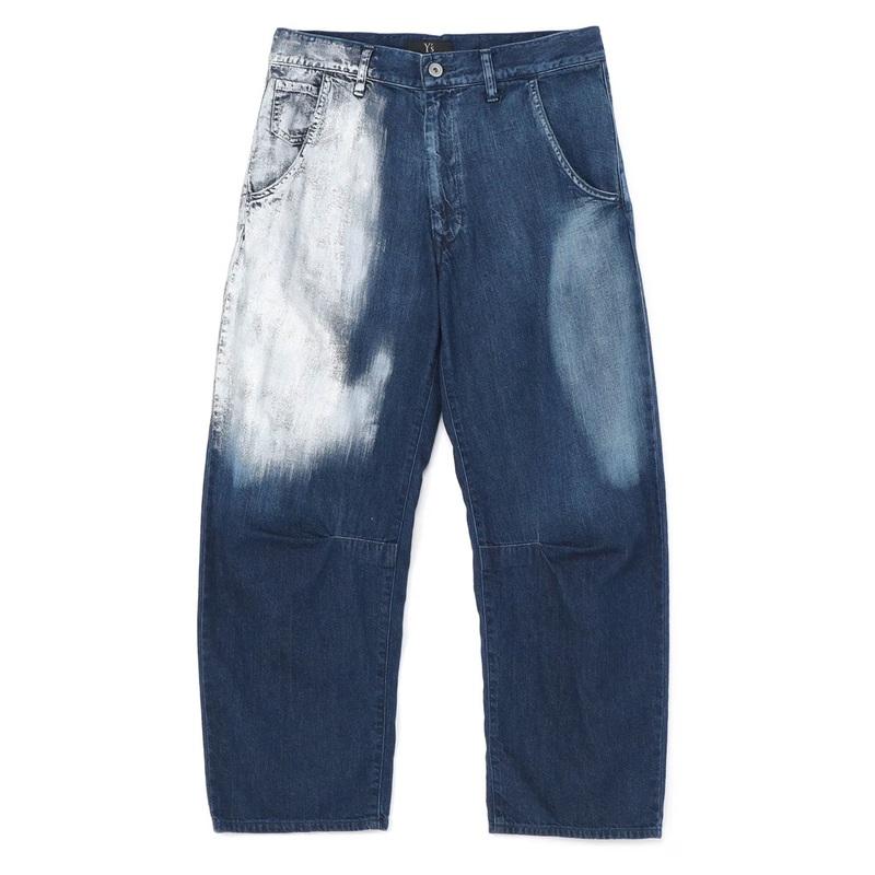 Wide Pants With Gusset