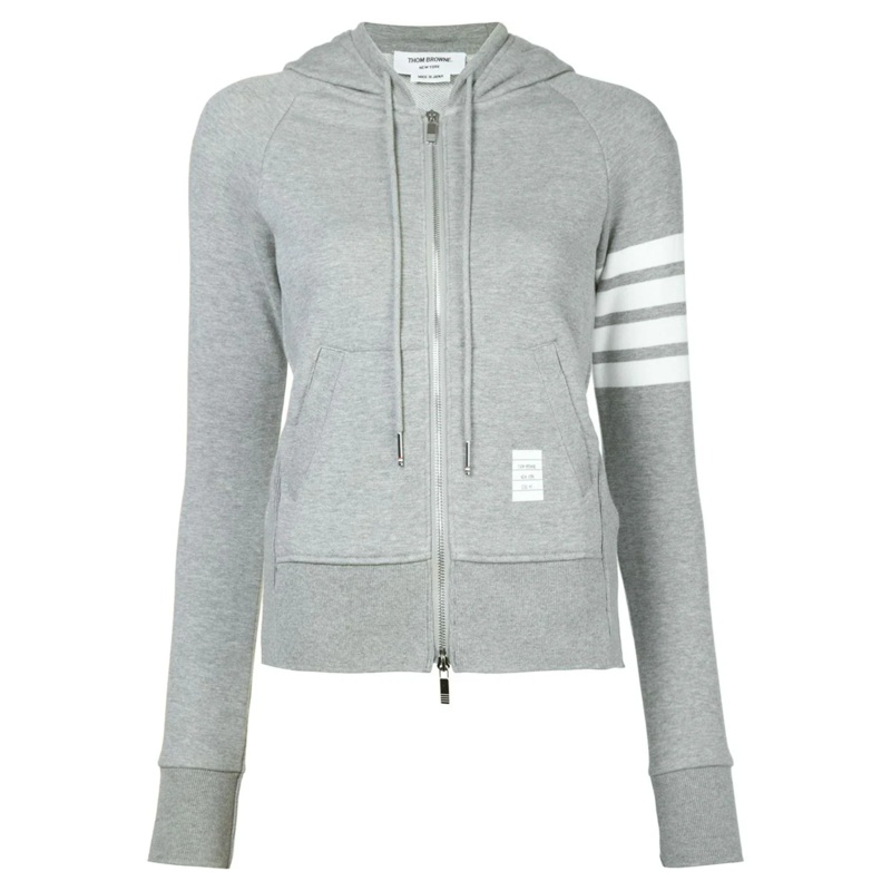 Zip Hoodie With Engineered 4 Bar Women
