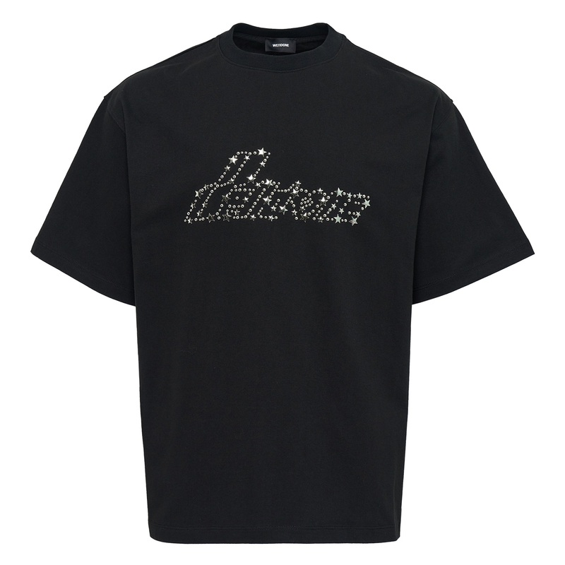 Black Pearly SE11DONE Logo T-Shirt